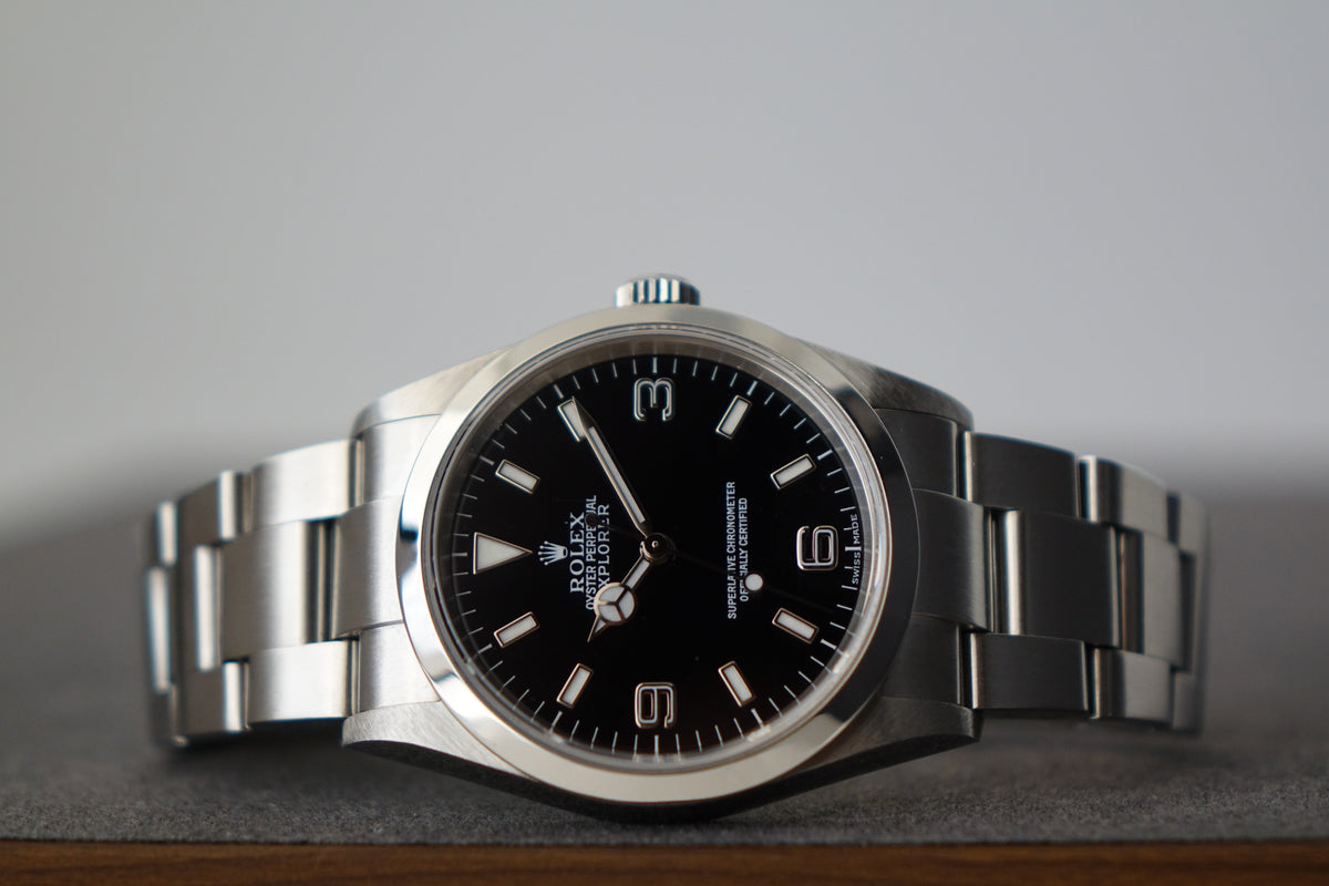 Preowned Rolex Explorer 1 114270 full set