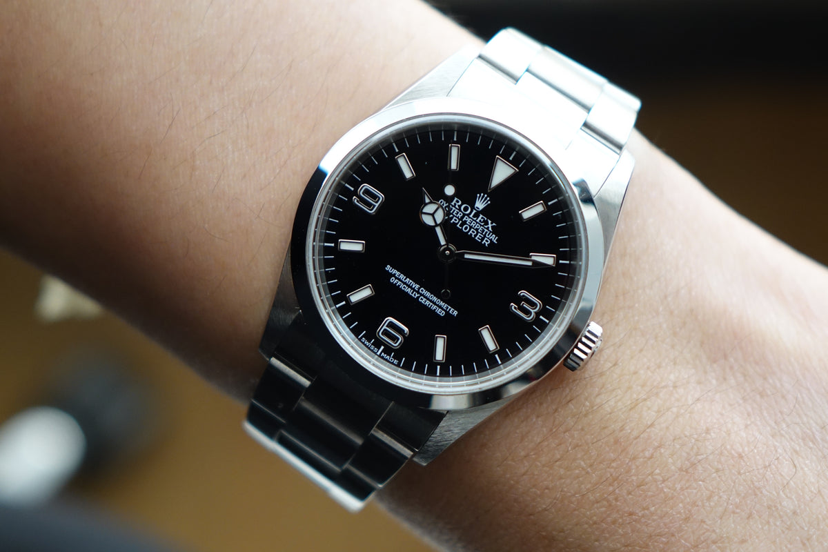 Preowned Rolex Explorer 1 114270 full set