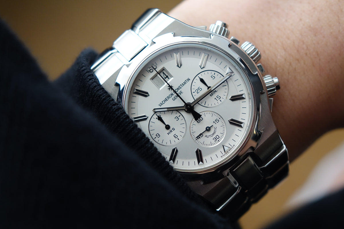 Vacheron Constantin Overseas Chronograph Gen 1 49140/423A white dial