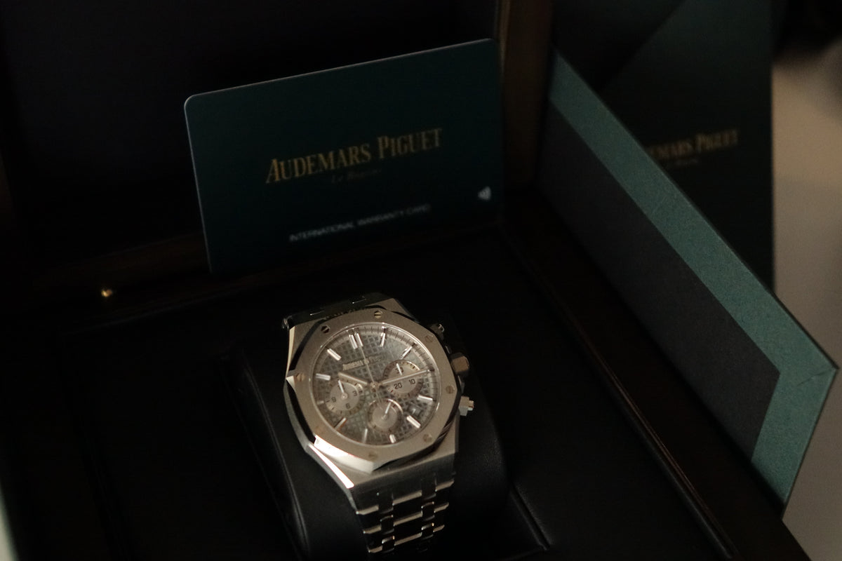 Audemars Piguet Royal Oak Chronograph 26715ST Grey dial 38mm