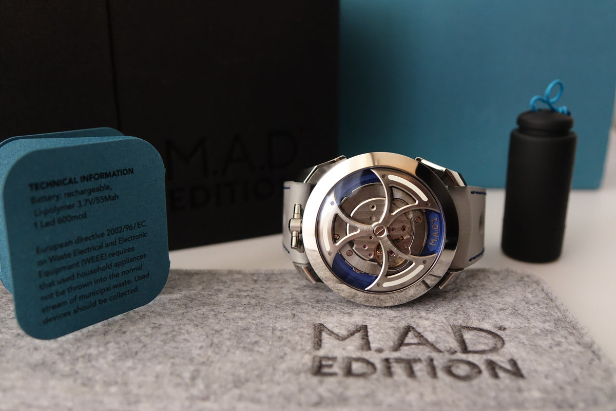 MB&F 1 Edition M.A.D. 1 Blue full set