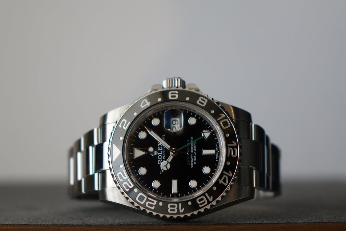 Rolex GMT Master II 2 116710LN green arrow full set