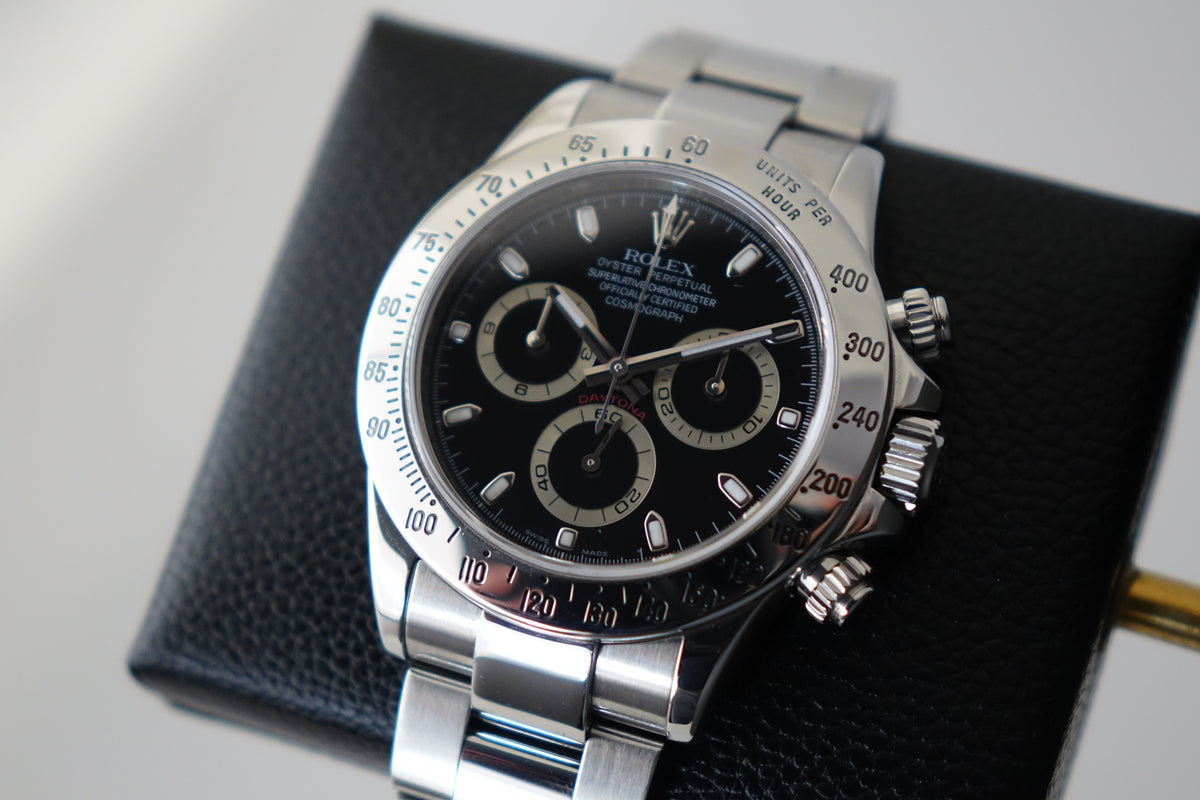 Rolex Daytona Cosmograph 116520 black chapter ring