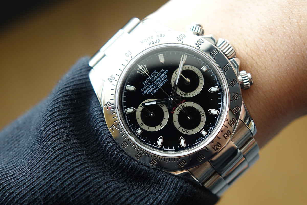 Rolex Daytona Cosmograph 116520 black chapter ring