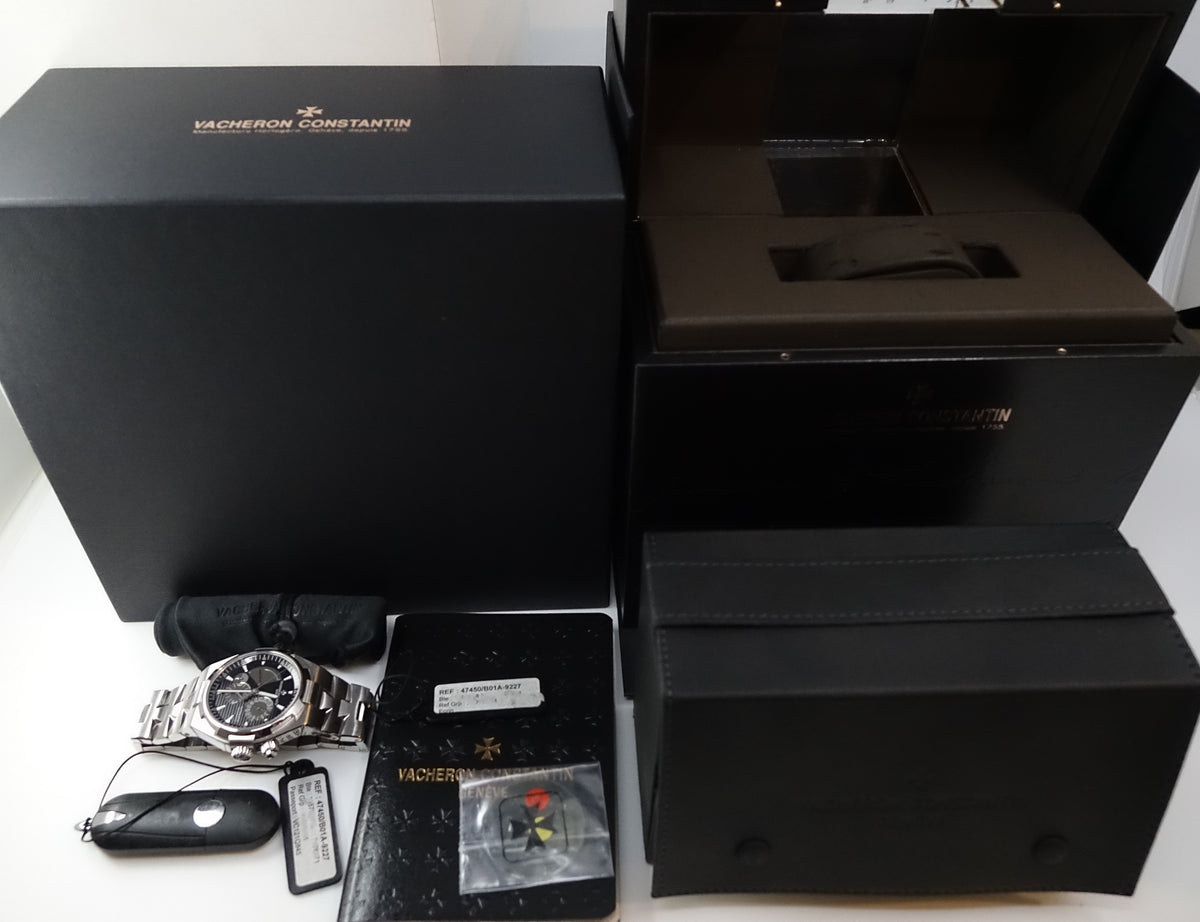 Vacheron Constantin Overseas Dual Time 47450 black dial