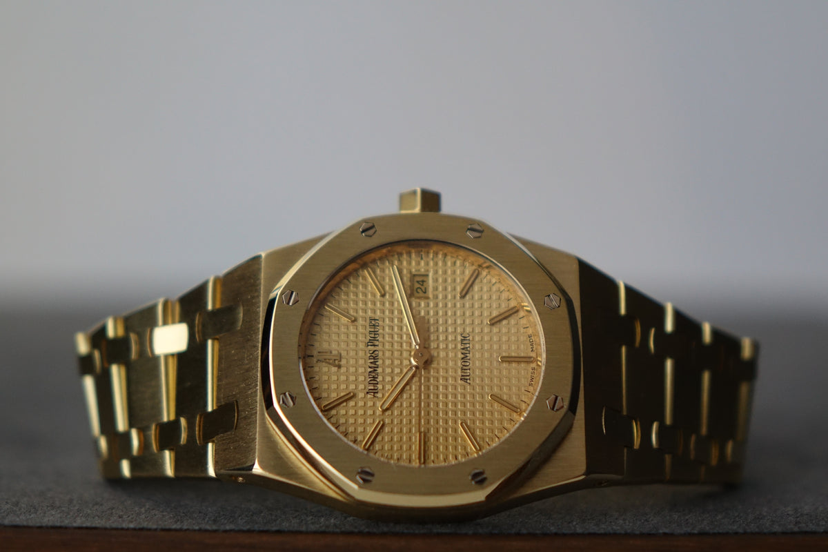 Audemars Piguet Royal Oak 15000BA champagne dial watch only