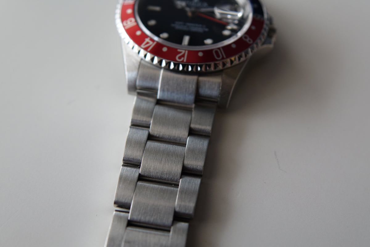 Stick Dial Rolex GMT Master 2 16710 Pepsi