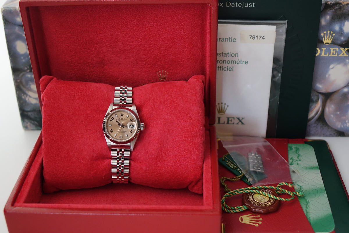 Rolex Datejust 26 lady 79174 Pink/Salmon dial