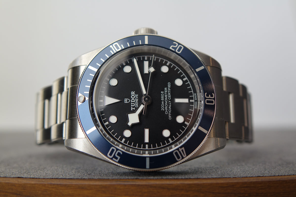 Preowned Tudor BB 41 Blue 79230B full set