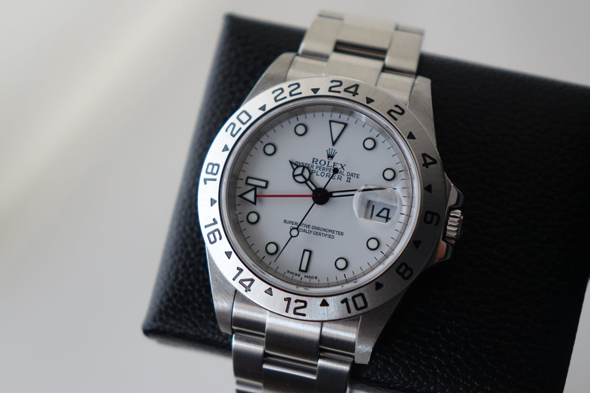 Rolex Explorer 2 16570 Polar No pinholes