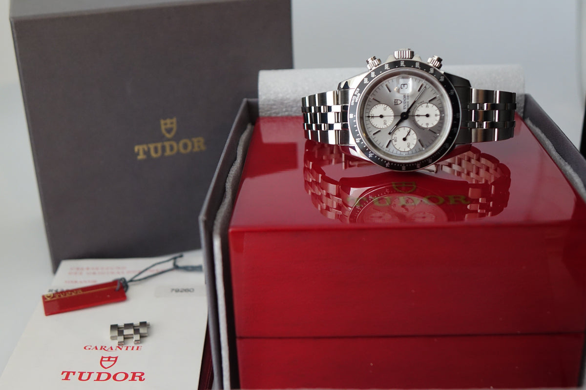 Tudor Prince Date Chrono Time 79260P Full set