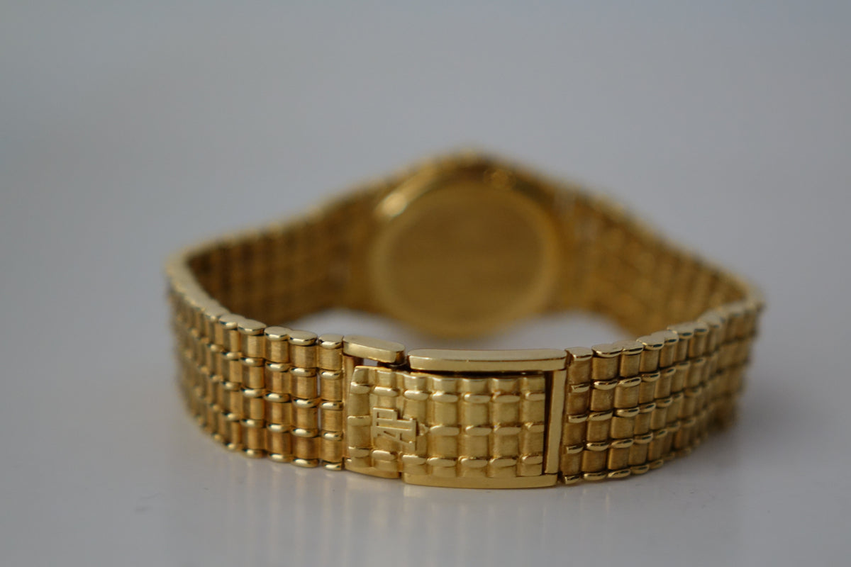 Audemars Piguet Bamboo Lady Factory diamonds