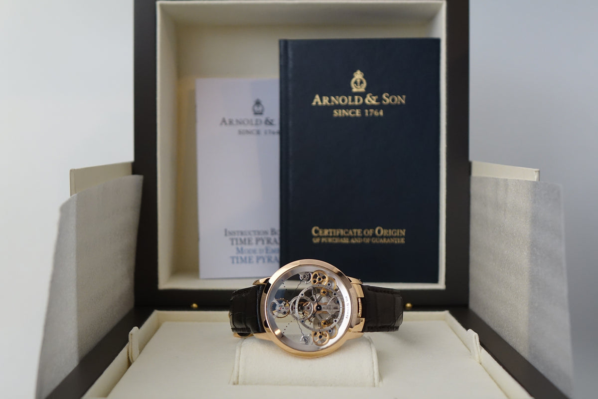 Arnold & Son Time Pyramid 1TPAR.S01A.C125A full set