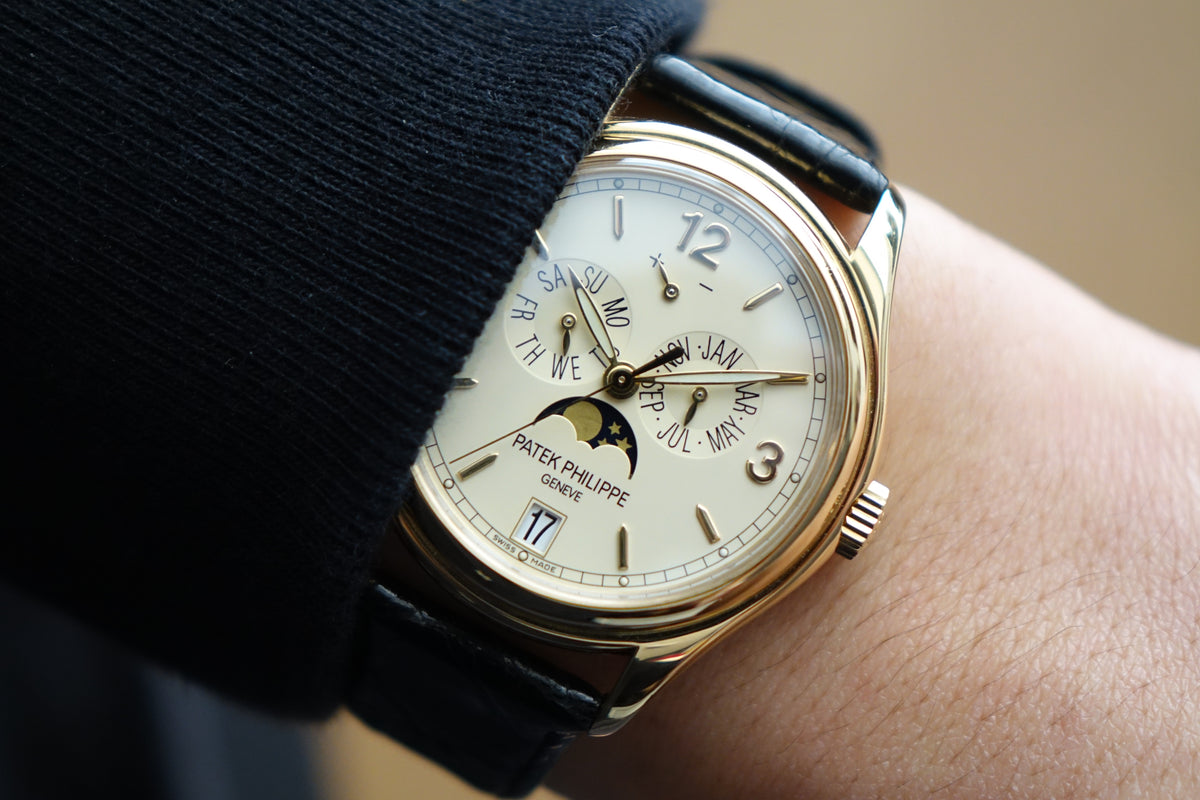 Patek Philippe Annual Calendar Moonphase 5146J-001 18k yellow gold