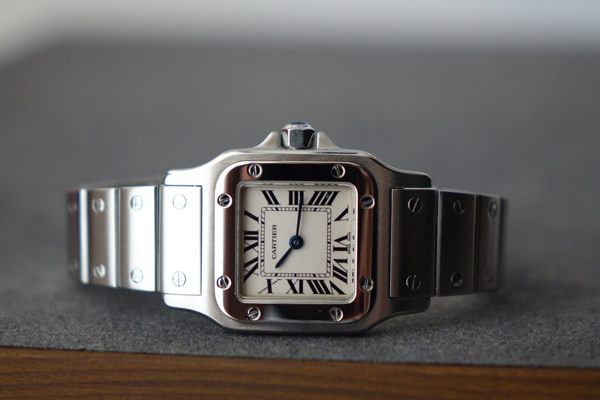 Cartier Santos Galbee 1565 lady full set