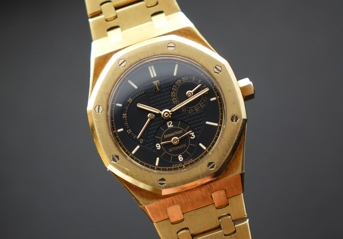 Rare Audemars Piguet Dual Time 25730BA/O/0789BA/04