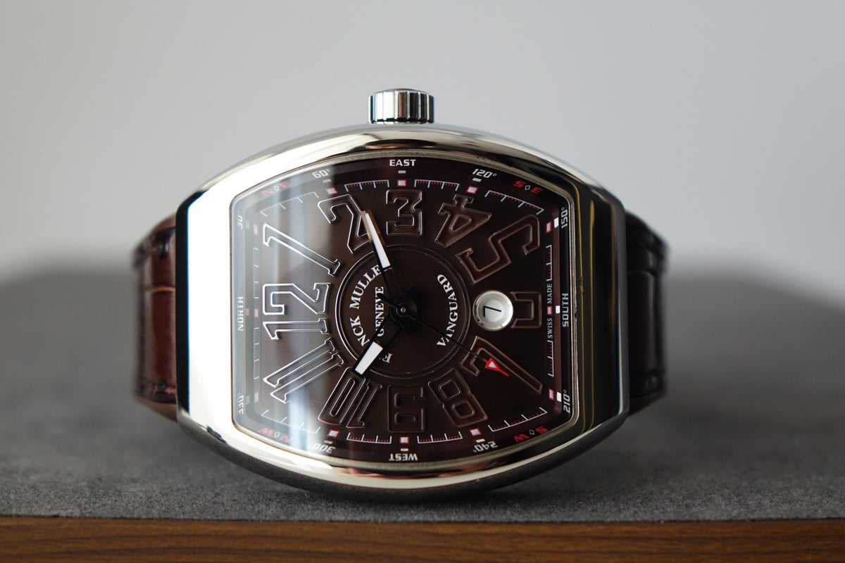 Franck Muller V45 SC DT Chocolate Choco brown