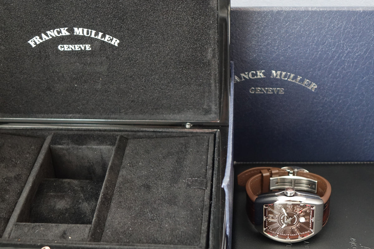 Franck Muller V45 SC DT Chocolate Choco brown