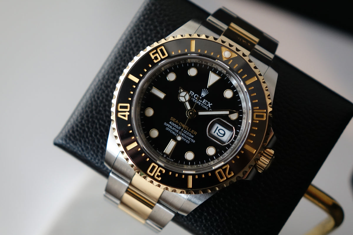 Rolex Sea Dweller 126603 half gold SD 43