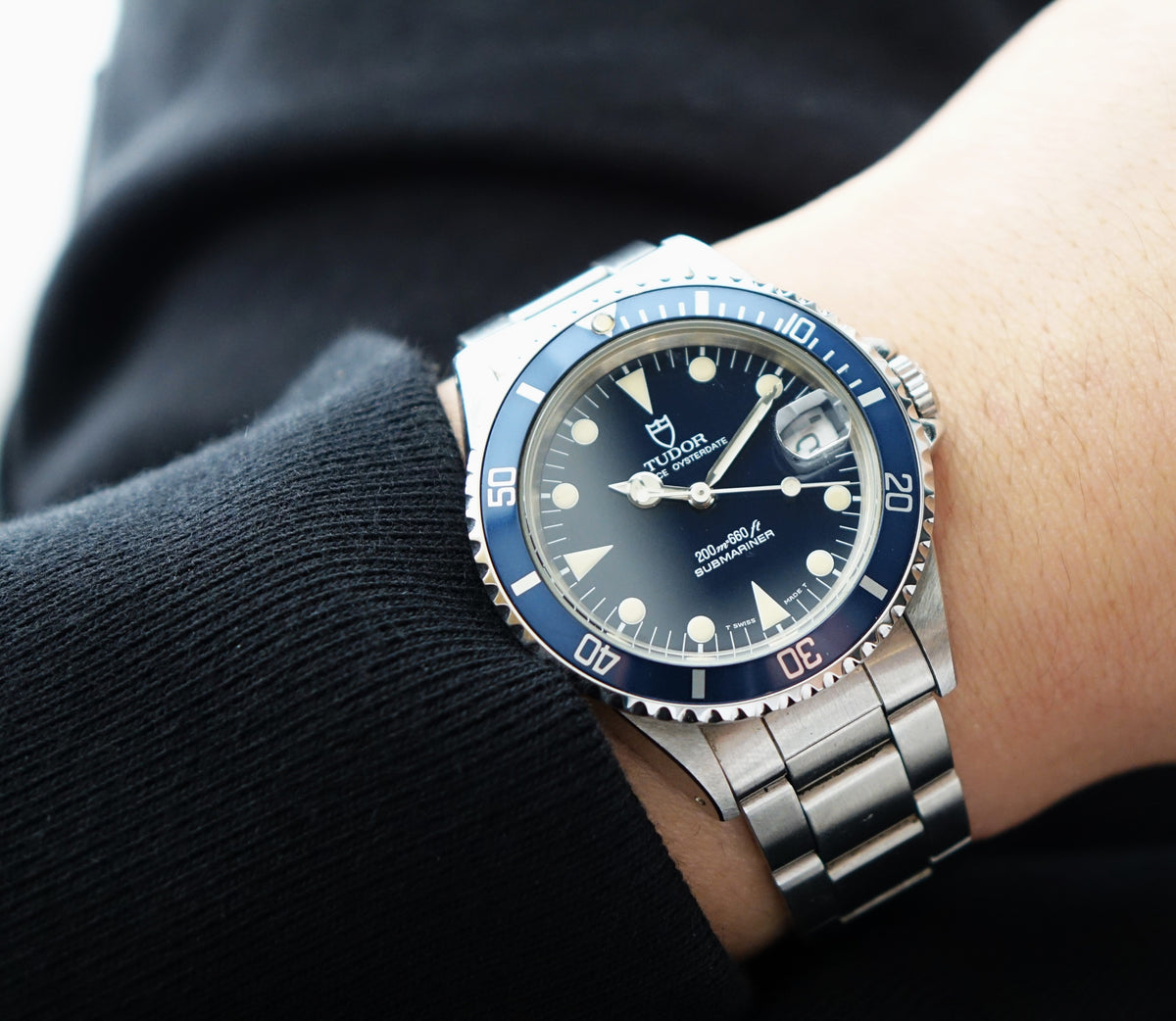 Tudor Submariner Blue 75090 full set