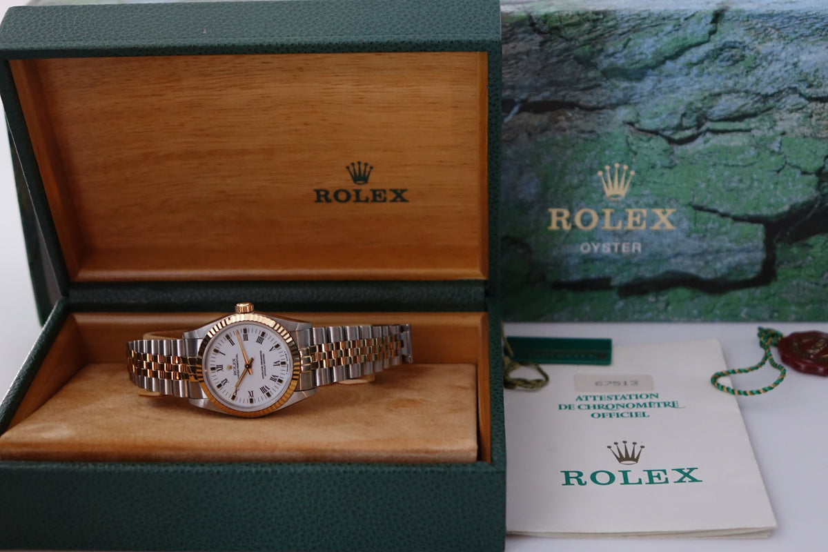 Rolex Oyster Perpetual 31 67513 full set