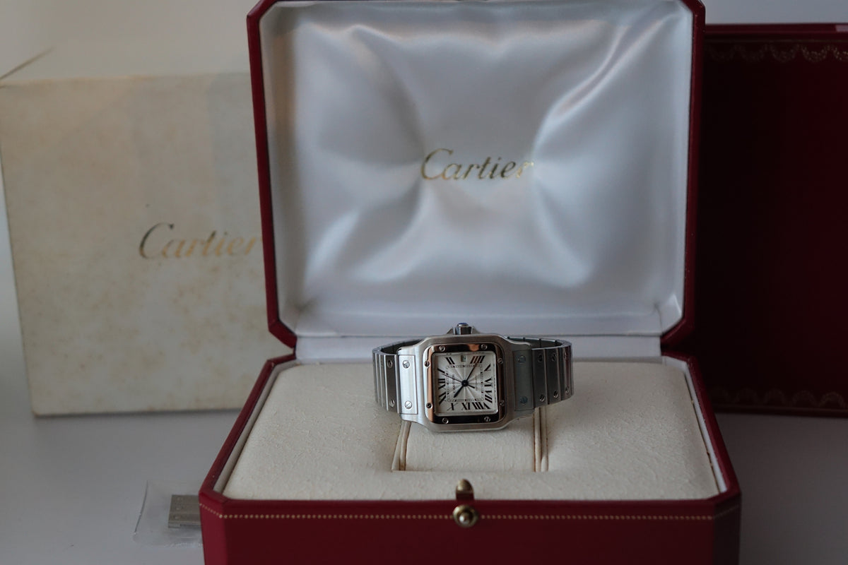 Cartier Santos Galbee 2319 stainless steel automatic full set