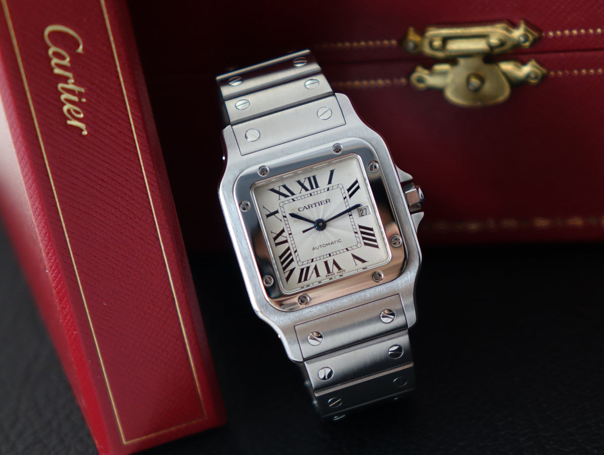 Cartier Santos Galbee 2319 stainless steel