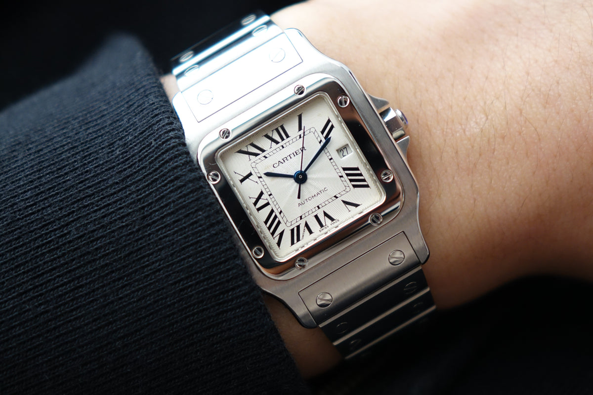 Cartier Santos Galbee 2319 stainless steel