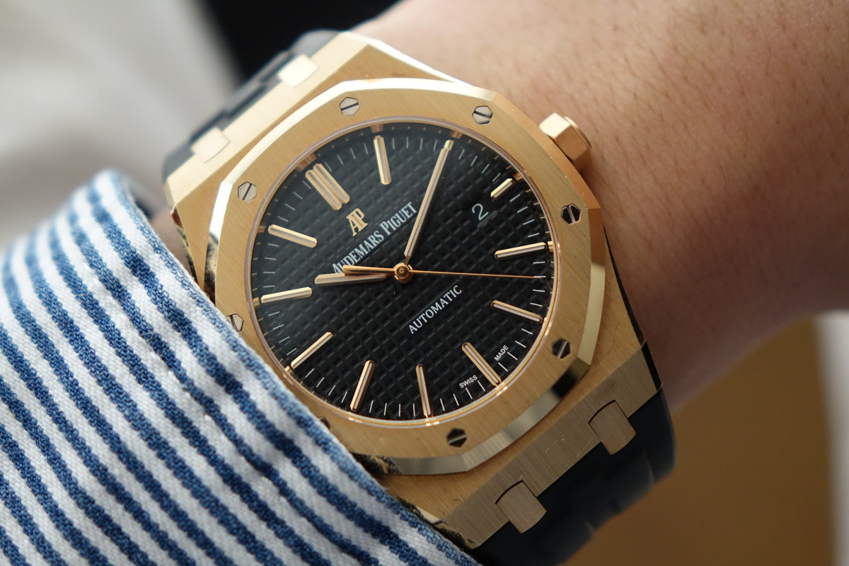 Audemars Piguet Royal Oak 15400OR Black dial