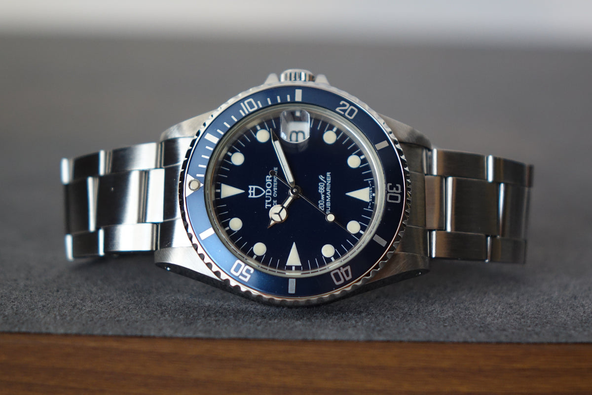 Tudor Submariner 75090 blue dial 36mm