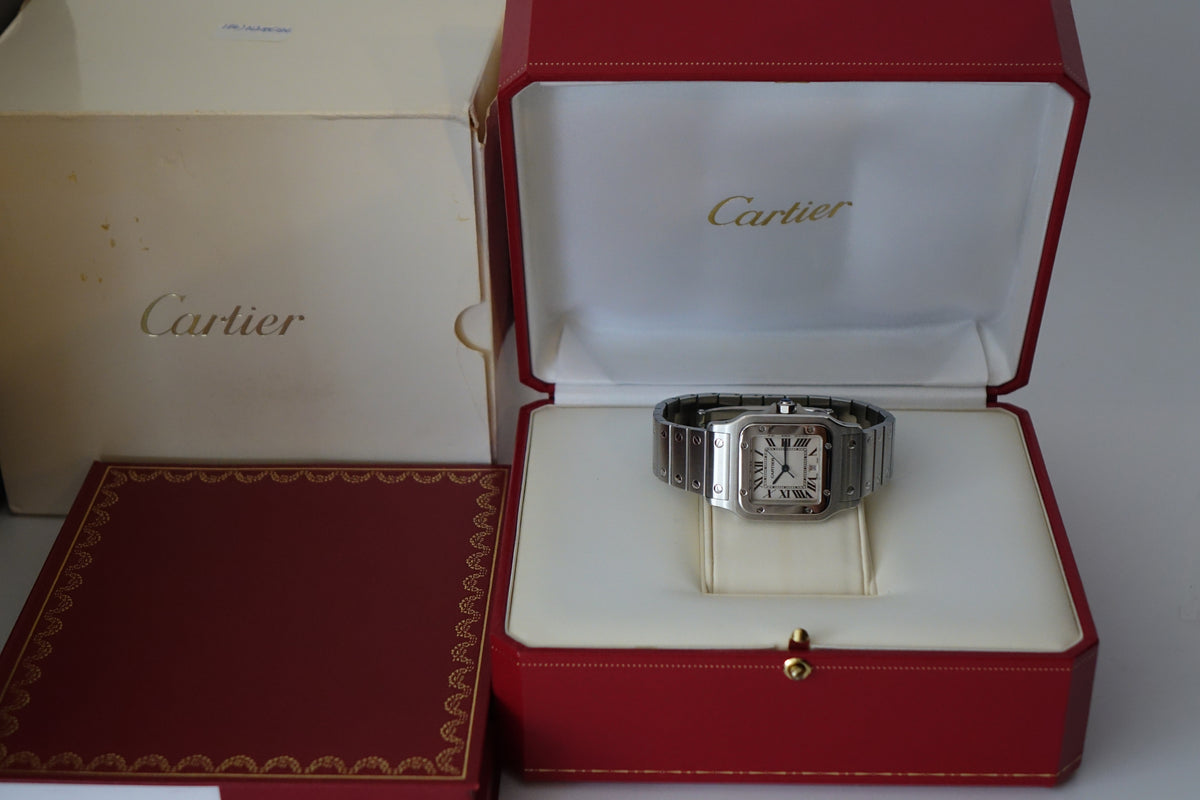 Cartier Santos Galbee Large W20060D6 Mens 1564