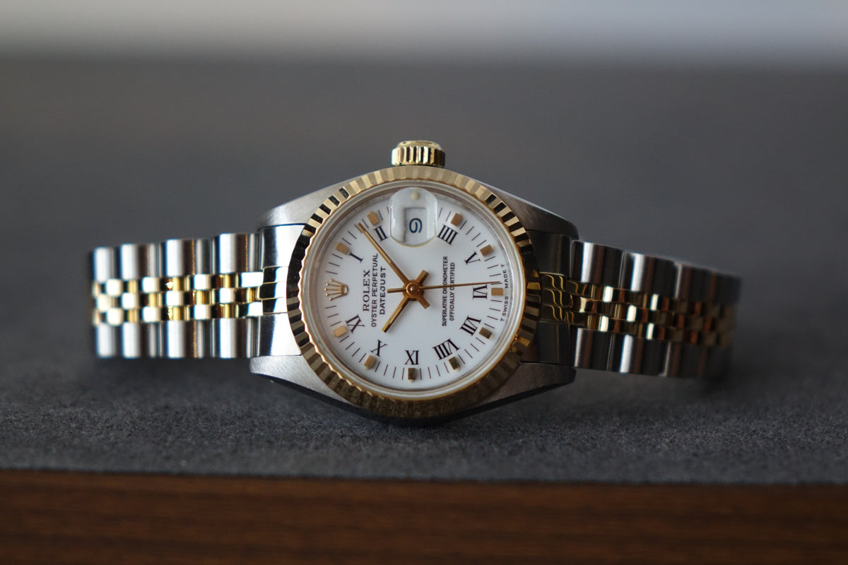 Rolex Datejust 26 Lady white roman 69173