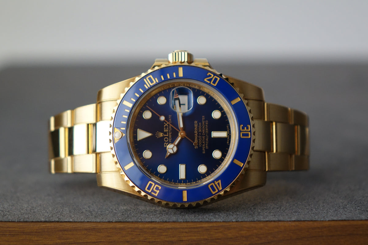 Rolex Submariner Bluesy 116618LB full set