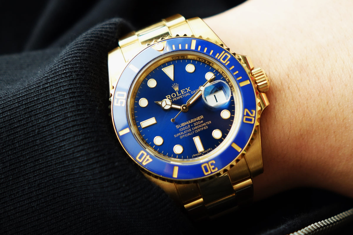 Rolex Submariner Bluesy 116618LB full set