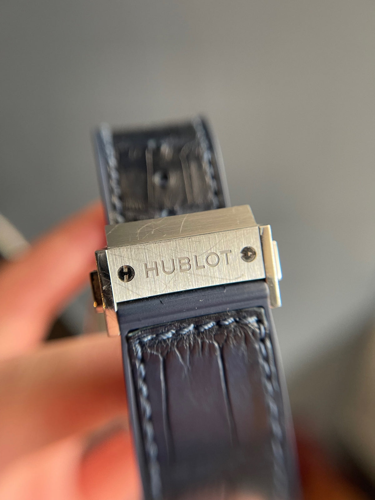 Hublot Classic Fusion Titanium Blue 45 511.NX.7170.LR