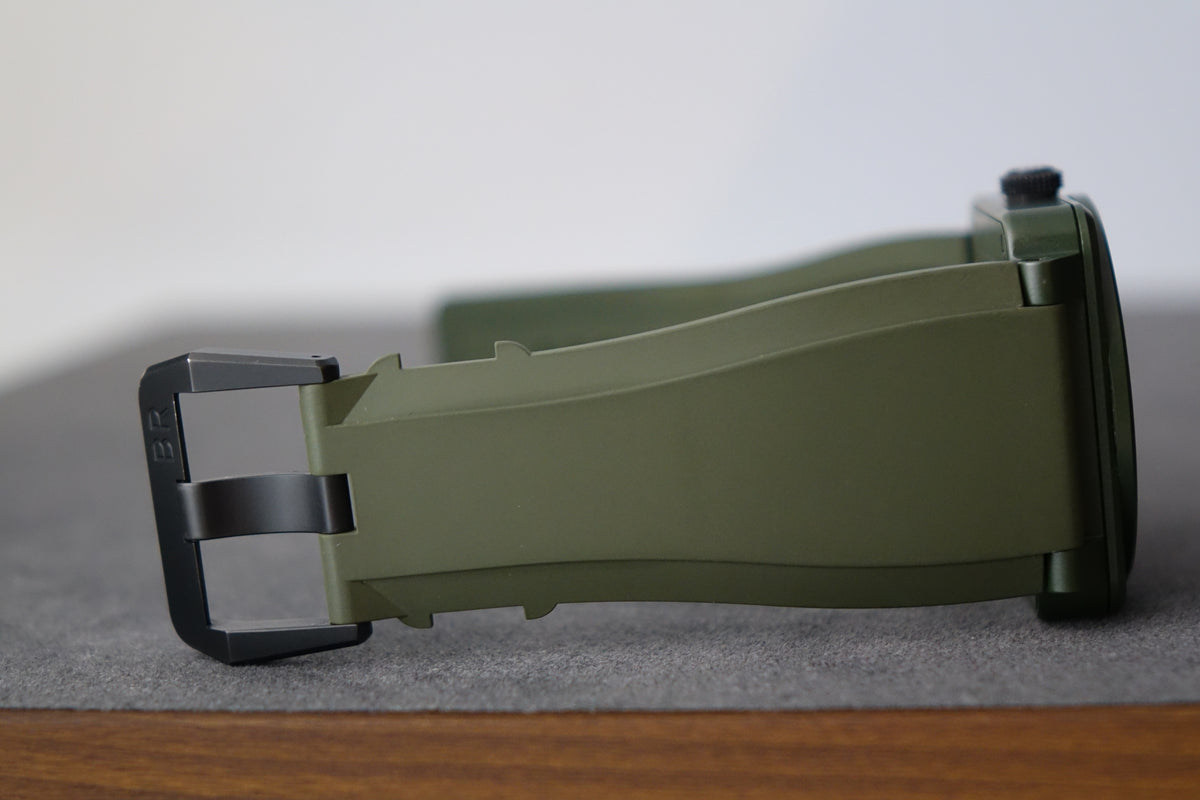 Bell & Ross BR03-92-CK Green Ceramic Military Type