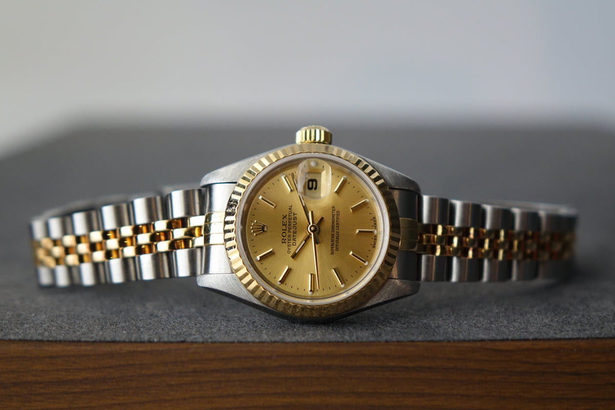 Rolex Datejust 26 lady 69173 champagne dial