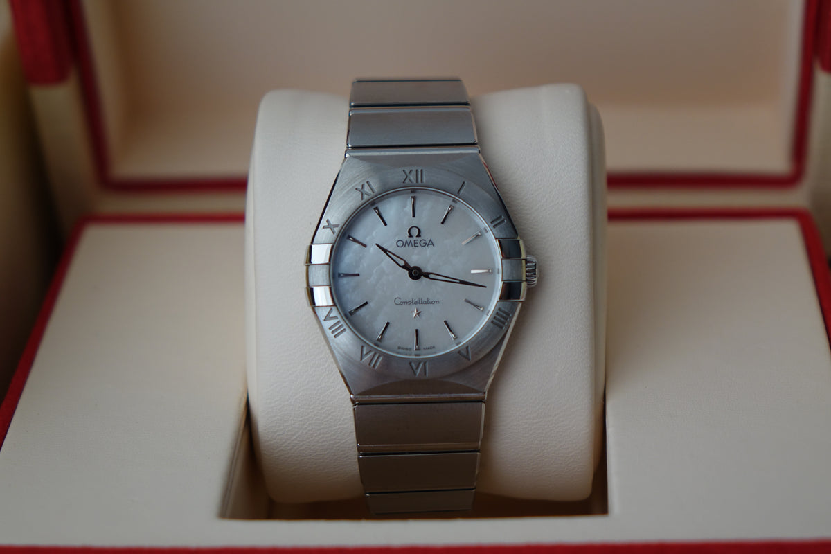 Omega Constellation Quartz White Mother of Pearl Dial 131.10.28.60.05.001