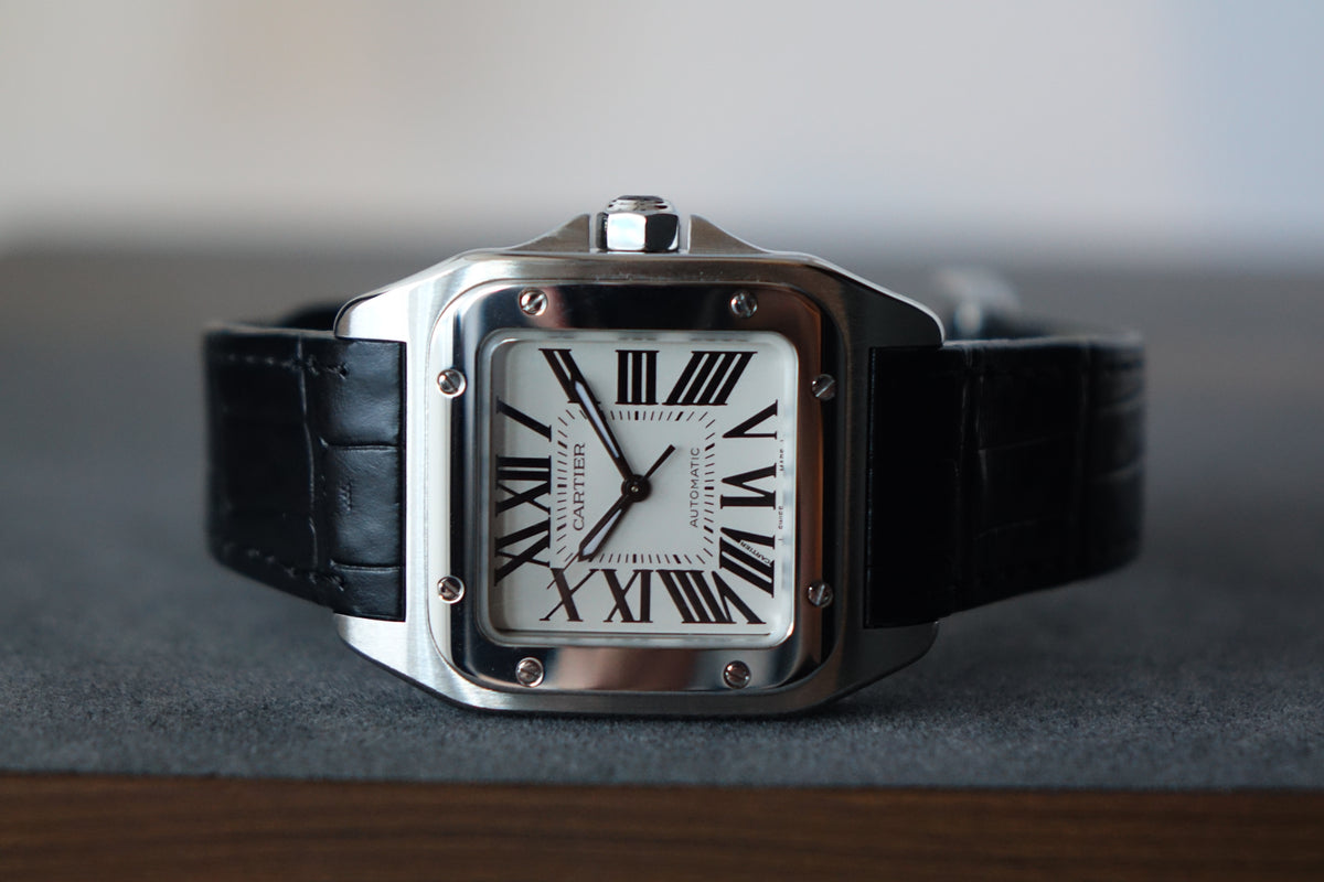 Cartier Santos 100 Medium 2878 W20106X8