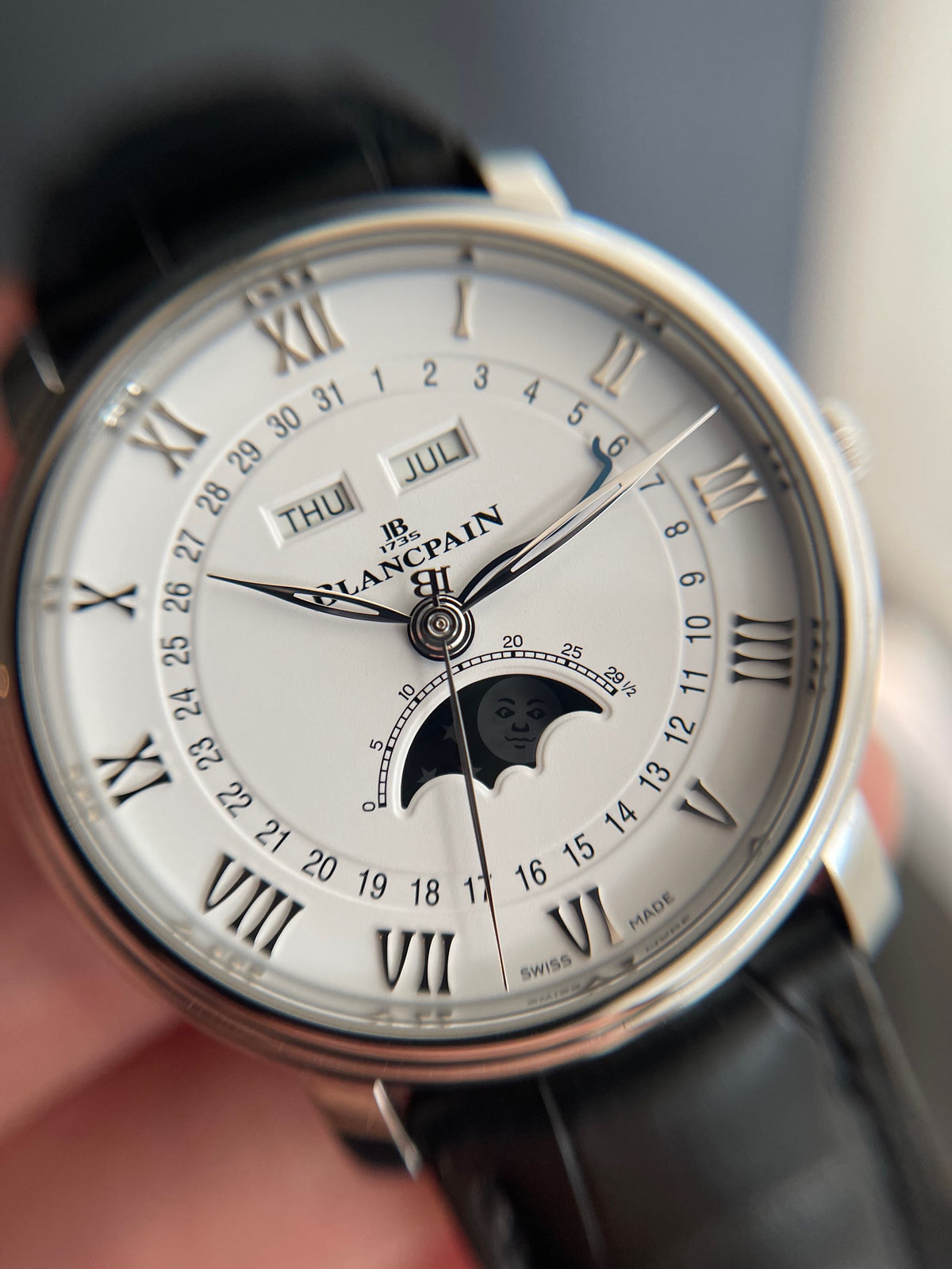 Blancpain Villeret Quantième Complet moonphase 6654-1127-55B