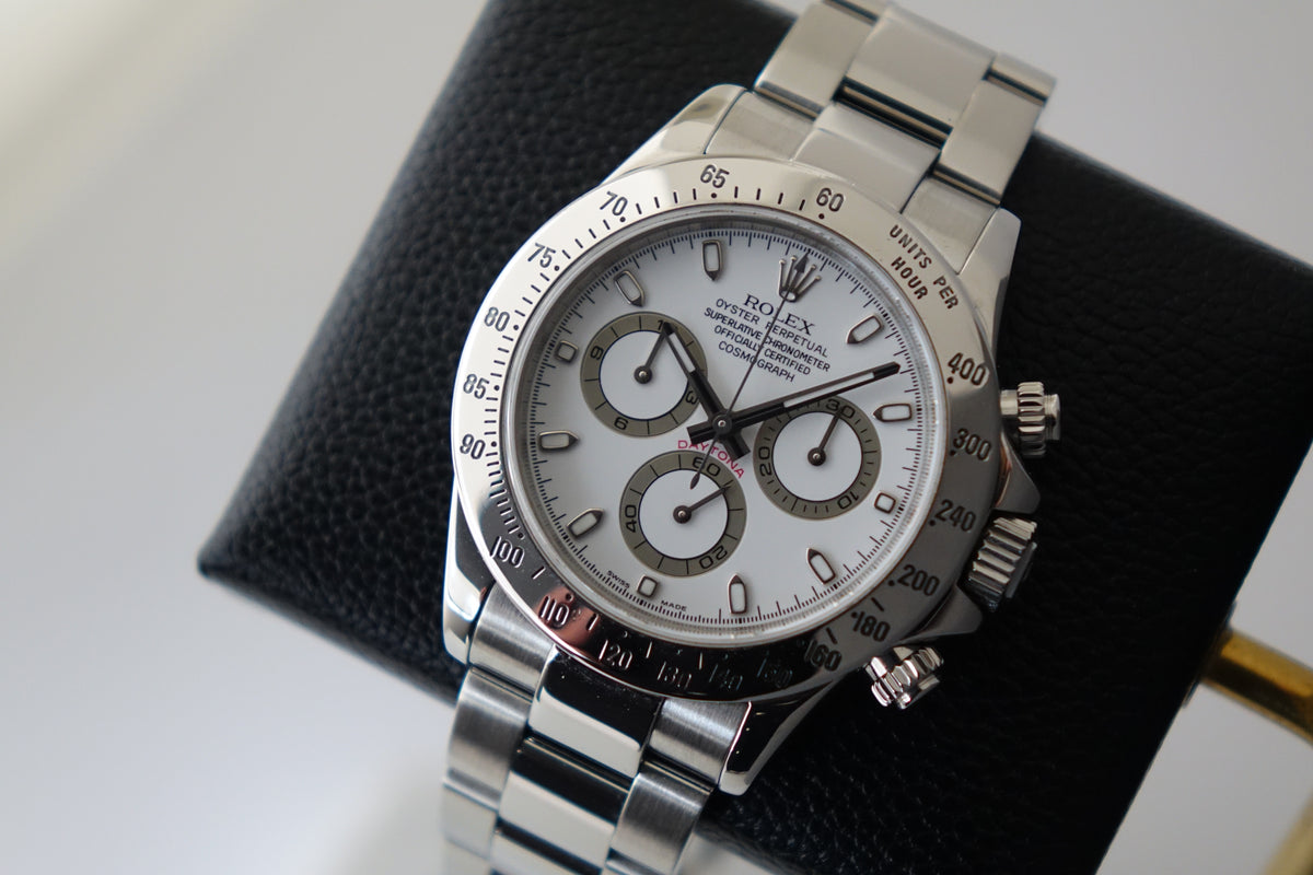 Rolex Daytona Cosmograph 116520 white panda